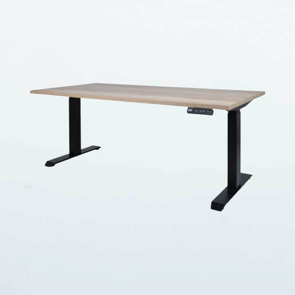 Elektrisch Bureau RM2 zwart zit/sta H61-126cm